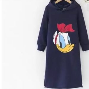 donald duck sweater dress